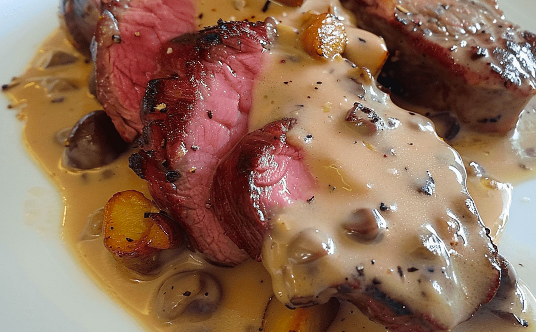 Filet de Bœuf à la Crème aux Échalotes – Cuisine