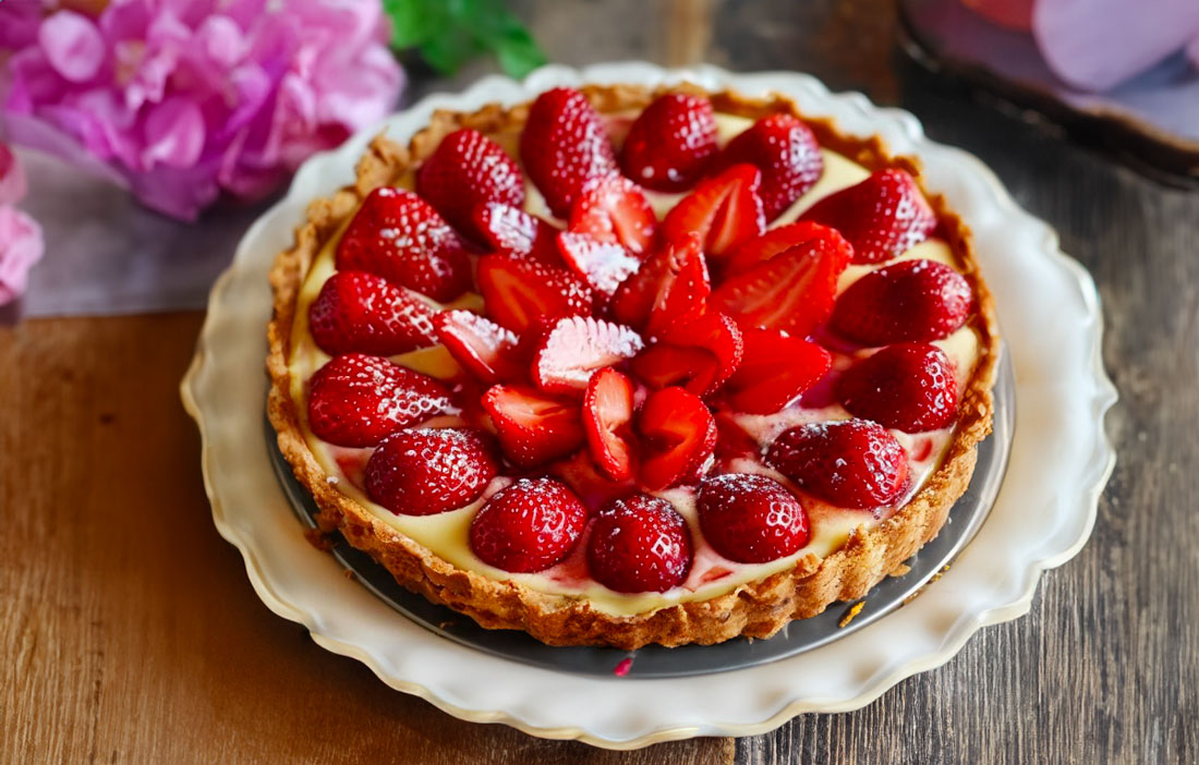 Tarte Aux Fraises Sans Cuisson Thermomix