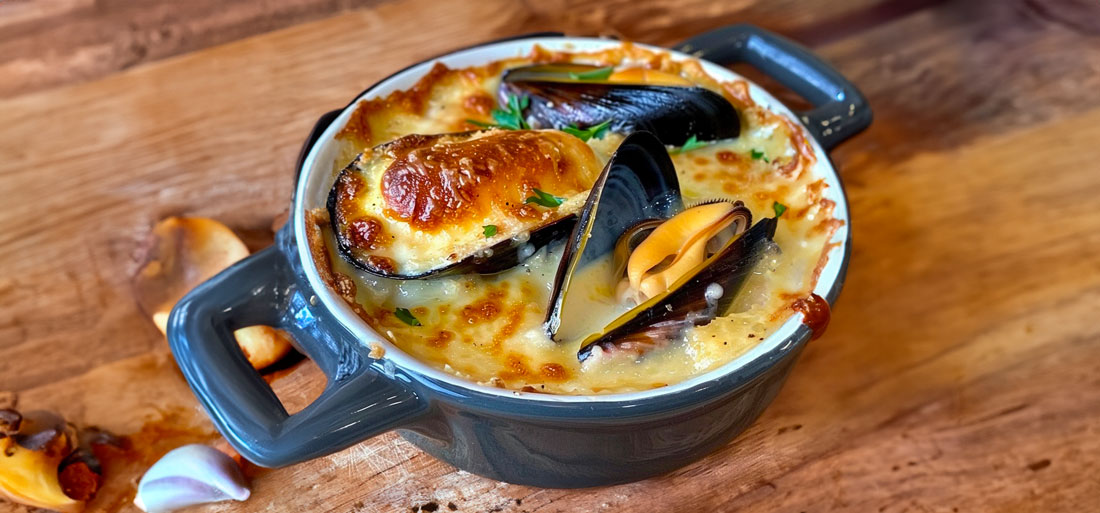 Cassolettes de Moules Gratinées – Cuisine