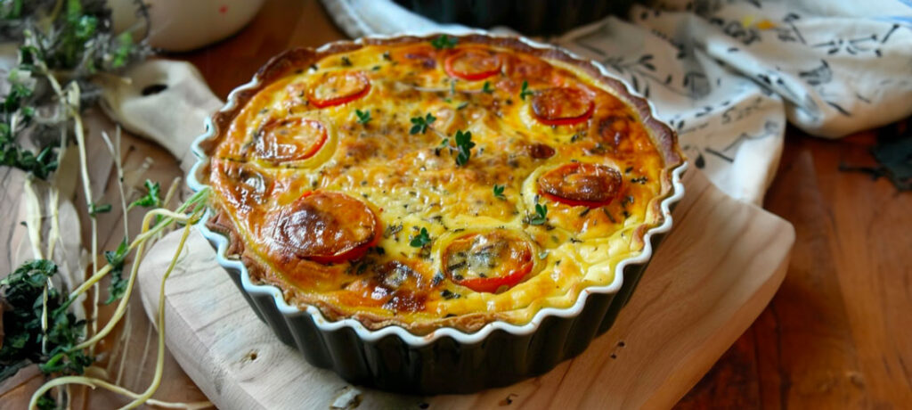 Quiche sans Pâte Économique – Cuisine