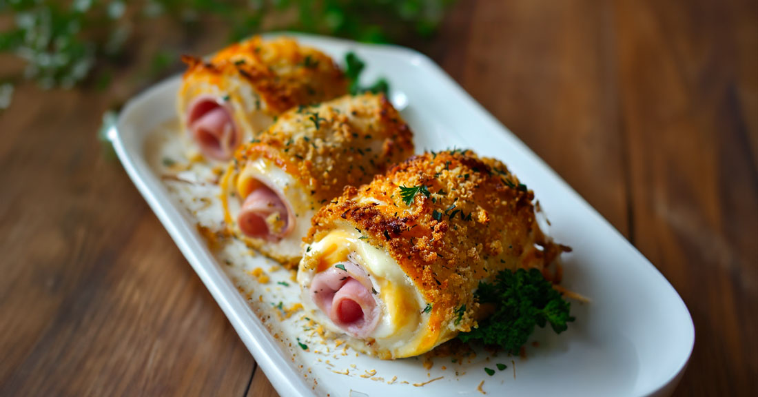 Roulés de Poulet Cordon Bleu : Une Recette Classique Réinventée – Page