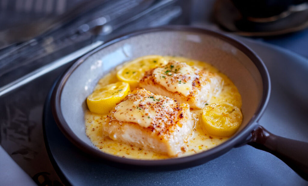 Dos de Cabillaud au Parmesan et Citron – Cuisine