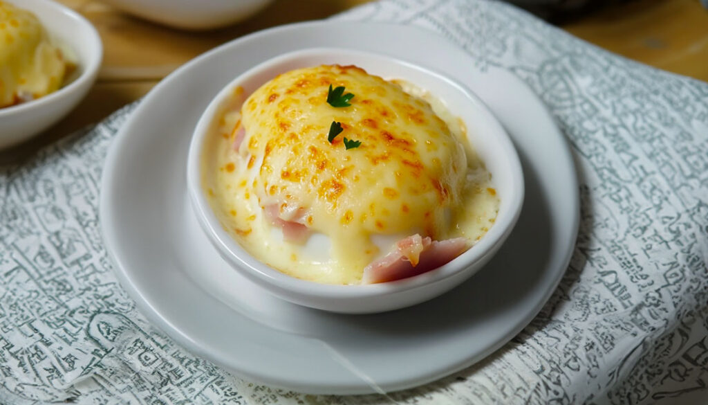 Œufs Durs au Jambon et Sauce Béchamel Fromagée : Une Recette Conviviale