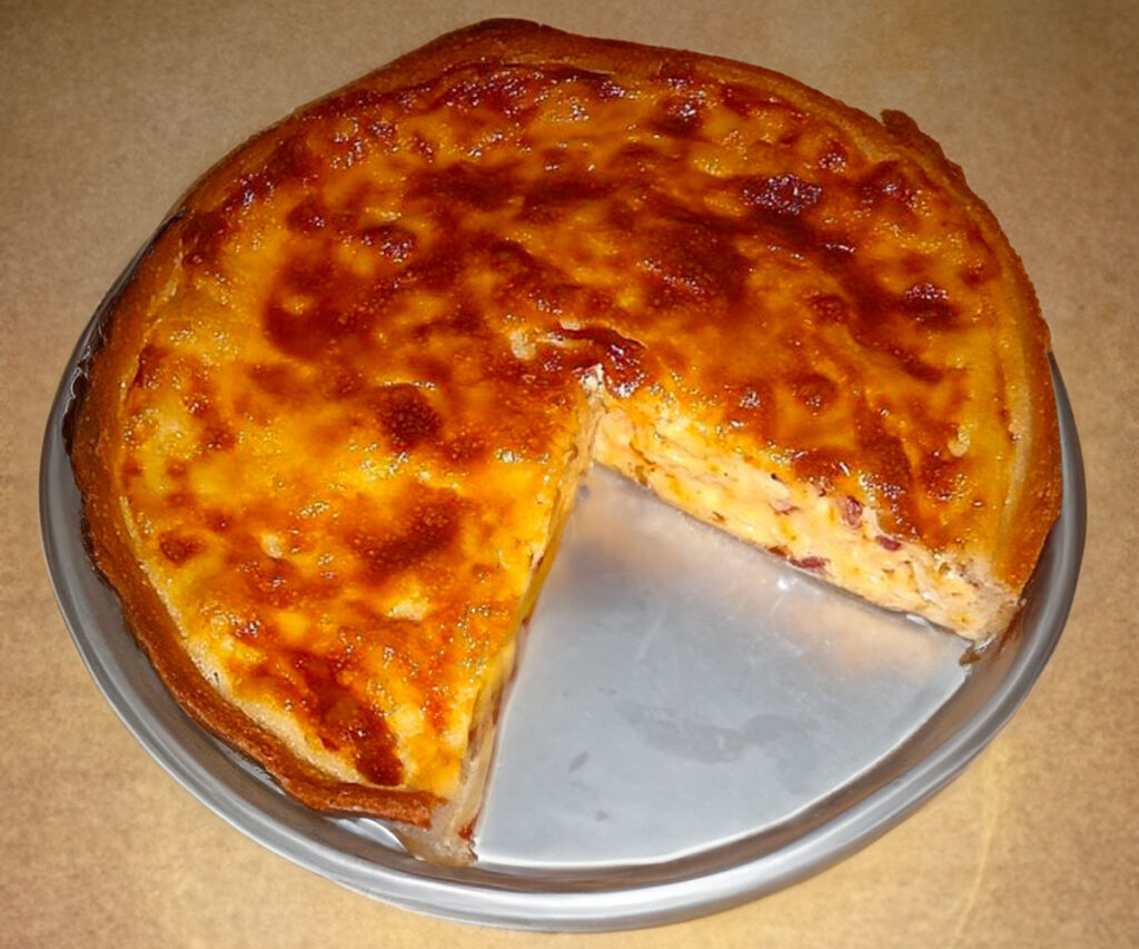 Tarte à l’oignon et aux lardons – Cuisine