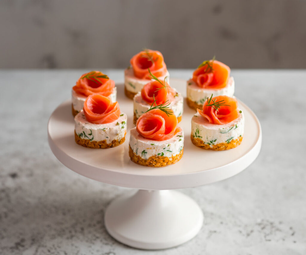 Paris-Brest Salé au Saumon Écossais, Crème d’Avocat et Fromage Frais