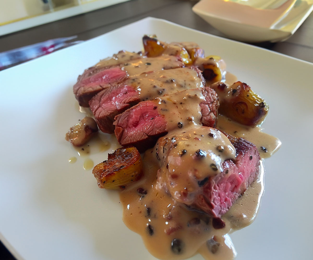 Filet de Bœuf à la Crème aux Échalotes – Cuisine